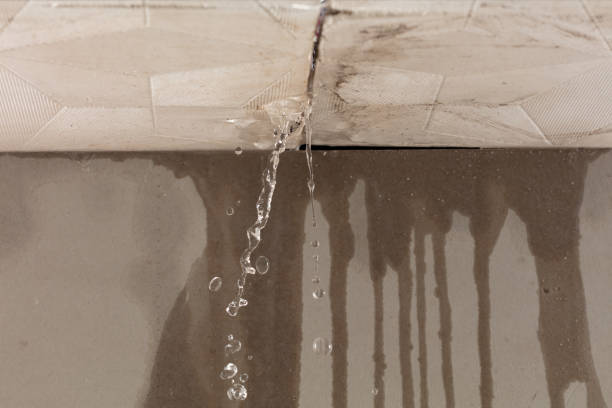 Professional Flood Damage Cleanup technician working in Brownsville, OR